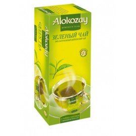 Чай  "Alokozay" зелений 25ф/п