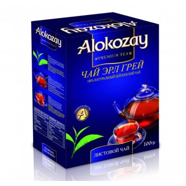 Чай "Alokozay" бергамот 100г