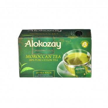 Чай "Alokozay" зеленый "Марокканская Мята", 25 ф/п