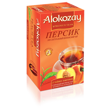 Чай "Alokozay" черный Персик 25 ф/п