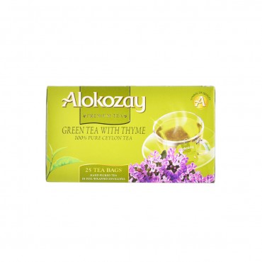 Чай "Alokozay" зеленый "Чабрец", 25 ф/п