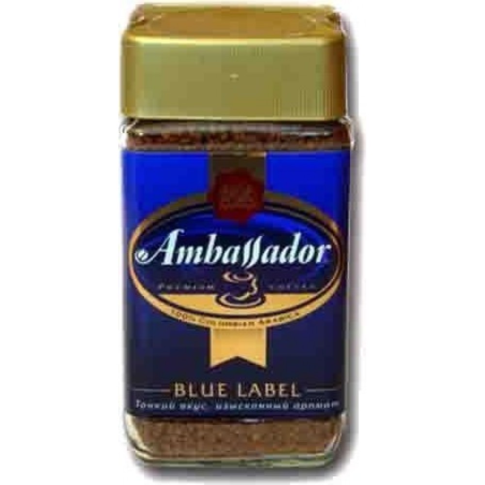 Кофе "Ambassador" Blue Label, 100г с/б
