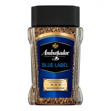 Кава "Ambassador" Blue Label, 190г с/б