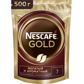 Кофе NESCAFE Gold растворимый 500 грамм