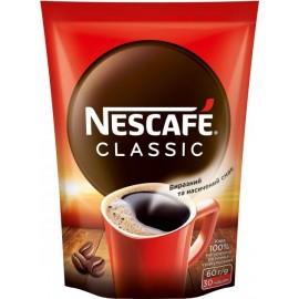 Кофе Nescafe Classic растворимый 60 грамм м/у