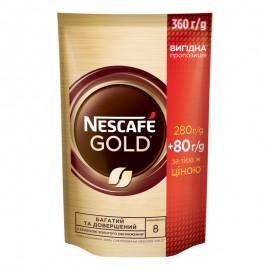 Кофе NESCAFE Gold Растворимый 360 грамм