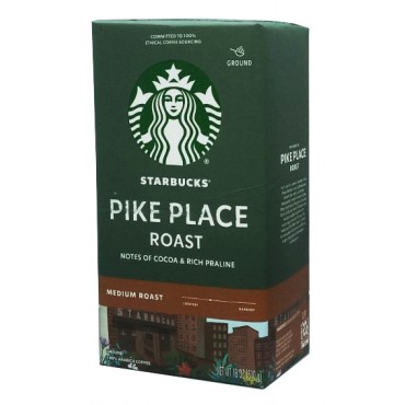 Кофе Starbucks Pike Place Roast натуральный жаренный молотый арабика 500 грамм