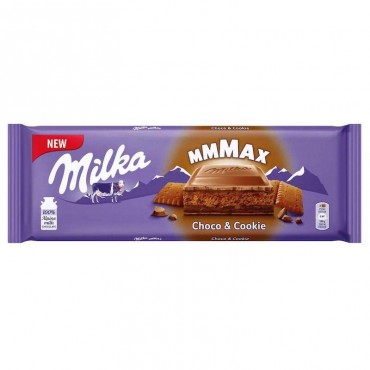 Шоколад молочний Milka Choco & Cookie (Шоколад та печиво) 300 грам