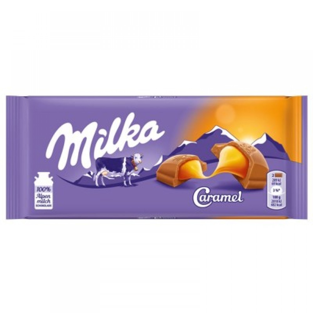 Шоколад Milka Caramel 100 грам