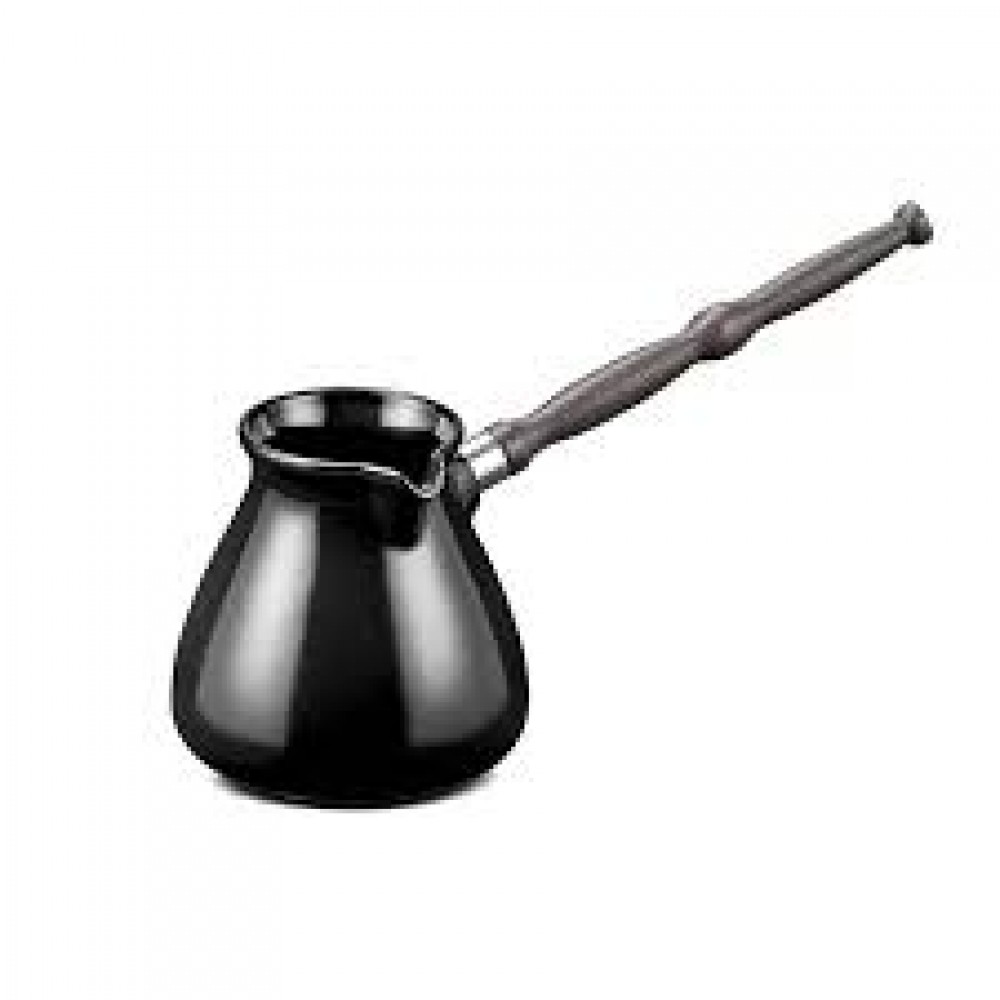 Турка "Careflame" керамічна чорна NEW, 650 мл