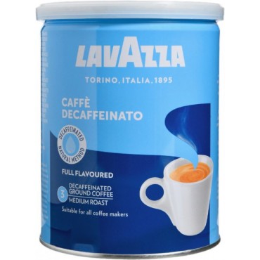 Кава Lavazza Dek (без кофеїну) 250 грам ж/б мелена