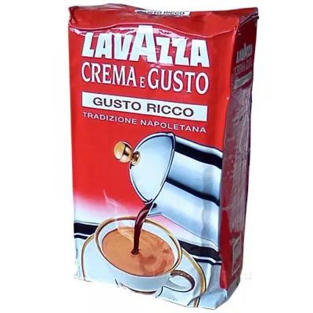 Кофе Lavazza Gusto Ricco 250 грамм молотый