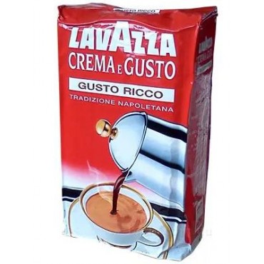 Кофе Lavazza Gusto Ricco 250 грамм молотый