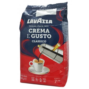 Кофе в зернах Lavazza Crema e Gusto Classico 1 кг