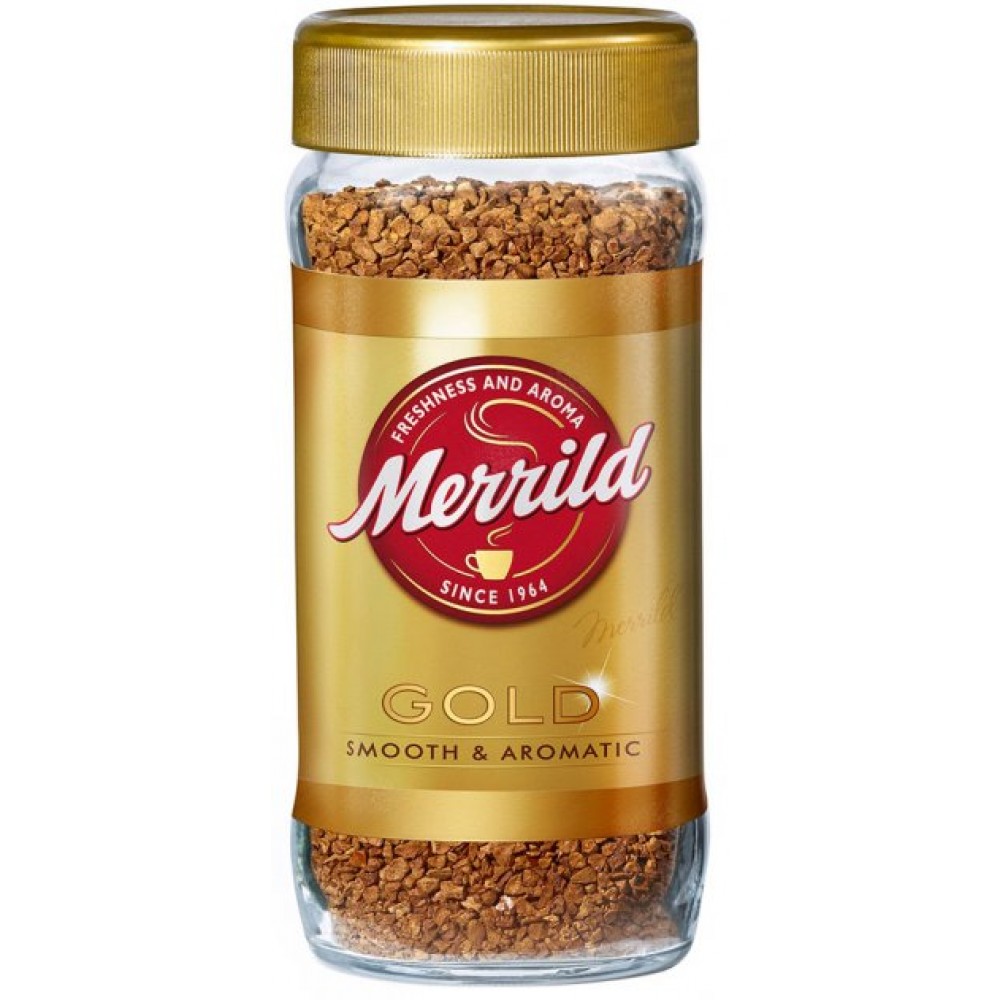 Кофе Lavazza Merrild Gold растворимый сублимированный 200 грамм
