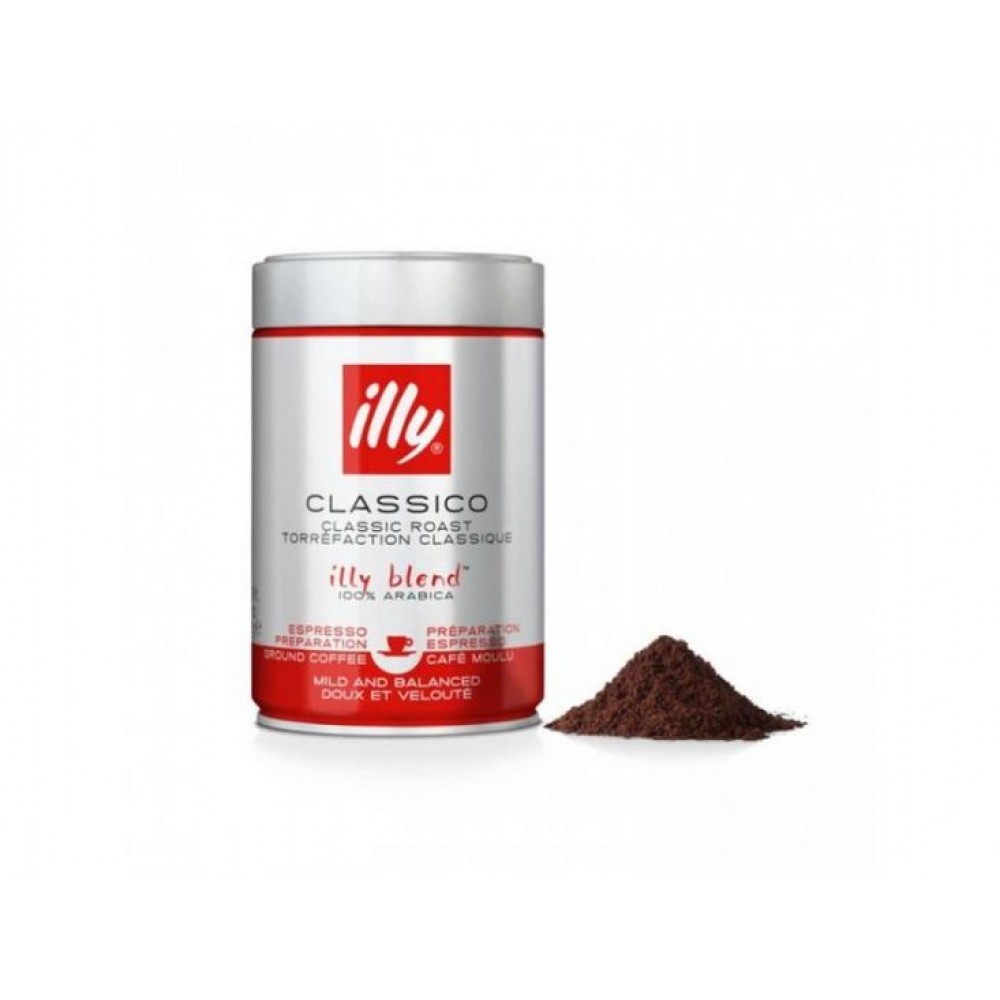Кава "Illy" Classico Espresso мелена 250г з/б