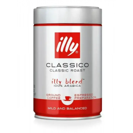 Кофе молотый illy Classico Filter Preparation Ground Coffee 250 грамм