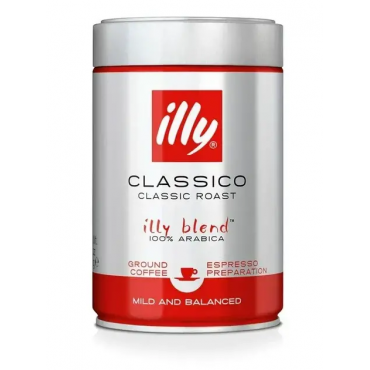 Кава мелена illy Classico Filter Preparation Ground Coffee 250 грам