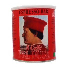 Кава Del Duca 250 грам Espresso Bar (червона) мелена з/б
