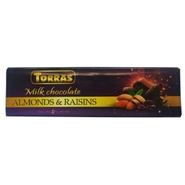 Шоколад Torras Almonds & Raisins 300 грамм