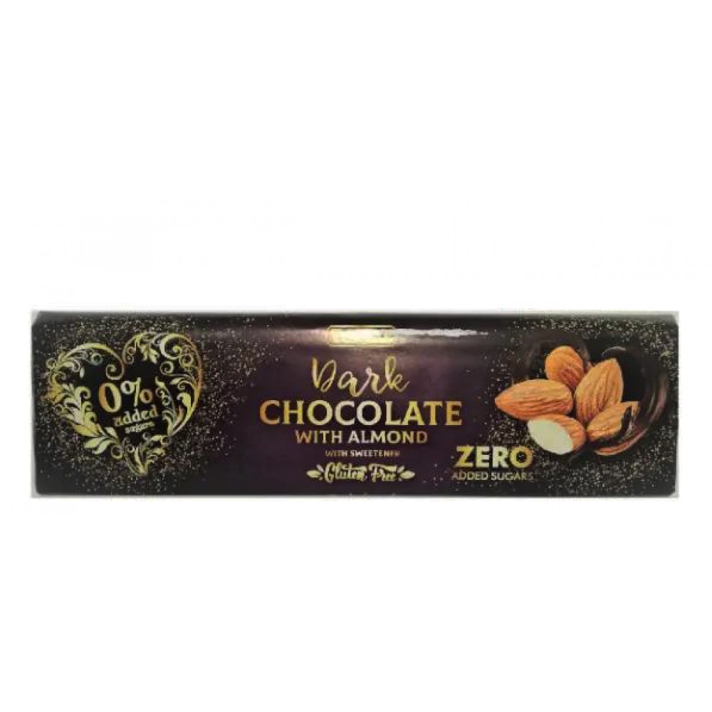 Шоколад Torras Dark Almonds без цукру 300 грам