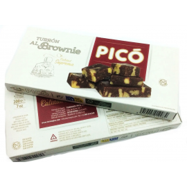 Марципан із какао, без глютену. PICÓ Turrón Al Brownie, Calidad Suprema (Іспанія)