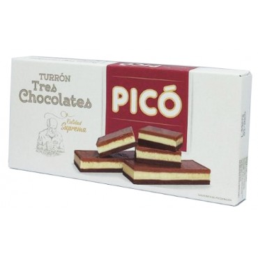 Шоколад PICÓ Tres Chocolates Три шоколади (Іспанія) 200 грам