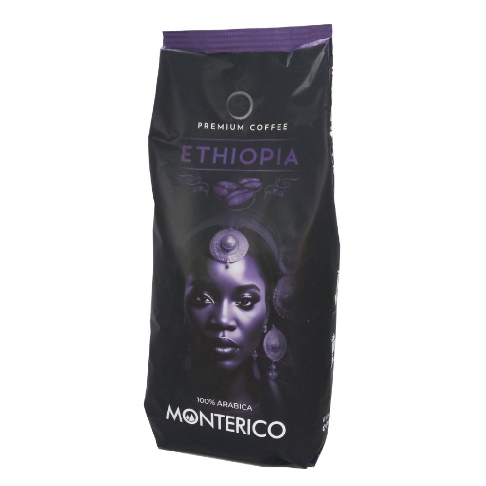 Кава Monterico Ethiopia 100% арабіка зерно 1 кілограм