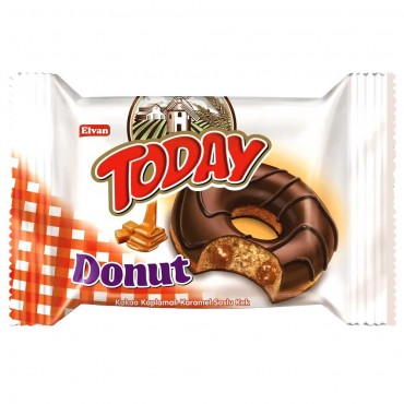 Пончик Elvan Today Donut карамель 50 грамм