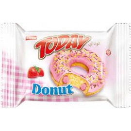 Пончик Elvan Today Donut полуниця 50 грам