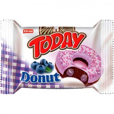 Пончик Elvan Today Donut черника 50 грамм