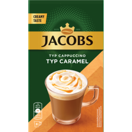 Кофе "Jacobs" Monarch typ cappuccino tup caramel 8 cтиков По 12 грамм