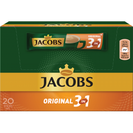 Кофе "Jacobs" Monarch original 3 в 1, 20 стиков по 15,2 грамма