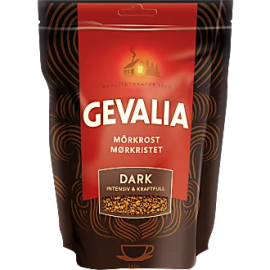 Кава GEVALIA Morkrost Dark розчинна 200 грам економ. пак.