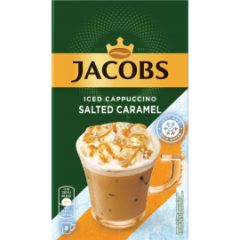 Кофе "Jacobs" Monarch salted caramel  8 стиков по 17,8 грамм