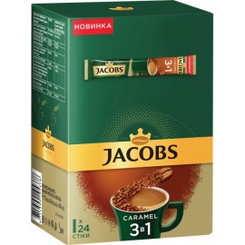 Jacobs Caramel 3в1, 15г*24 шт.