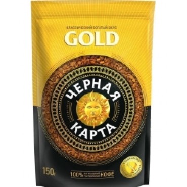 Кава "Чорна Карта" Голд 140г м/у