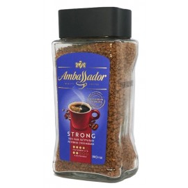 Кофе растворимый Ambassador Strong 190 грамм