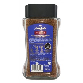 Кофе растворимый Ambassador Strong 190 грамм 