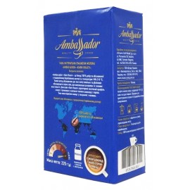 Кофе Ambassador Dark roast молотый 225 грамм