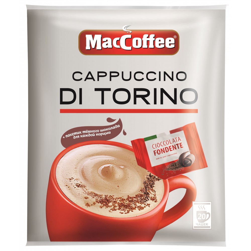 "MacCoffee" Cappuccino Di Torino 20 пакетов