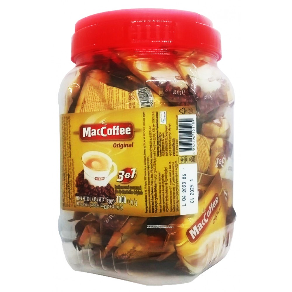Кофейный напиток 3в1 MacCoffee Original 20 г x 50 штук