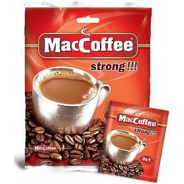 "MacCoffee" Strong 3 в 1 25 пакетів
