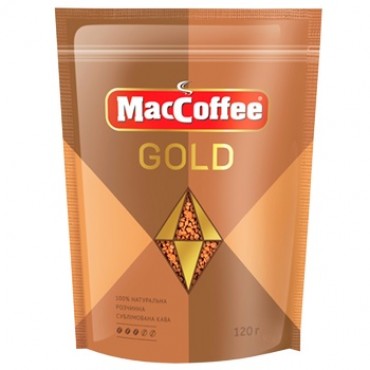 Кофе "MacCoffee" Gold 120г м/у