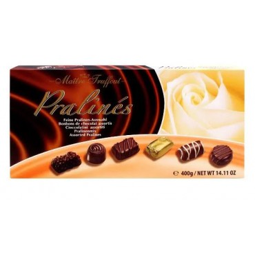 Шоколадні цукерки Maitre Truffout Pralines 400 грам