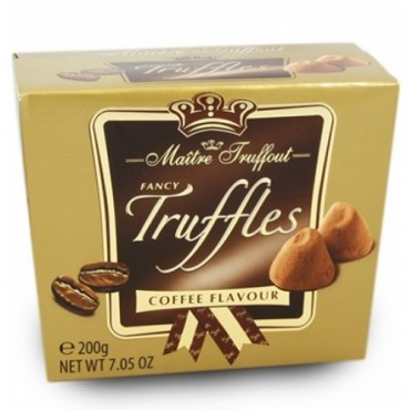 Шоколадные конфеты Maitre Truffout Truffles Coffee 200 грамм