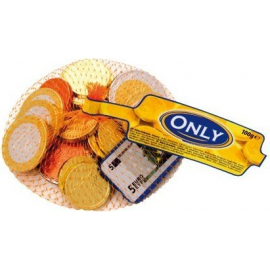 Монеты Евро + Банкноты из молочного шоколада Only 100 грамм