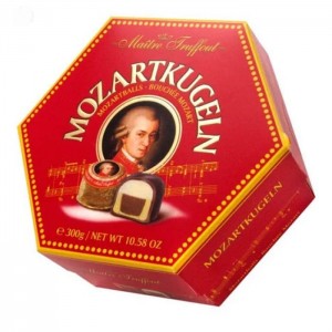 Конфеты Maitre Truffout Mozartkugeln Марципаны 300..