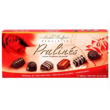 Шоколадні цукерки Maitre Truffout exquisite Pralines 400 грам