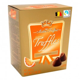 Шоколадные конфеты Maitre Truffout Truffles Orange 200 грамм